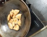 A picture of step 4 of Bhujiya stuffed mini samosas.