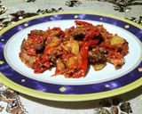 Foto langkah ke 5 dari resep Sambal Bawang untuk Ayam Balado atau Dendeng Balado.