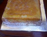 A picture of step 5 of Orange plain 2kg cake.