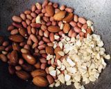 A picture of step 1 of Dryfruit Chocolate.