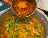 A picture of step 3 of Pav Bhaji.