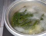 Foto langkah ke 1 dari resep Resep sambal cabe hijau.