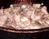 A picture of step 1 of Special Chicken Karahi.