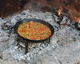 A picture of step 18 of Paella Mixta (Señoret).