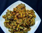 সিমের বিচি দিয়ে করল্লা ভাজি রেসিপির ধাপ 3 ছবি