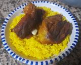 صورة لخطوة 7 من وصفة ارز مع لحم🥩 الخروف 🐑