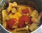 A picture of step 8 of "Sahi Mutton Korma".