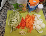 Foto del paso 1 de la receta: Pencas con sabor y color