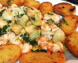 Foto del paso 5 de la receta: Tapa de Champiñones y Gambones al ajillo