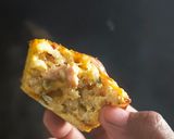 Foto langkah ke 7 dari resep Breakfast Rice Tuna Eggs Muffin.