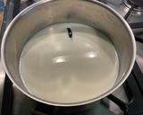 Une image de l'étape 2 de Flan aux pommes et vanille.