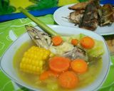 Foto langkah ke 8 dari resep Sup Ikan dan Sayur.