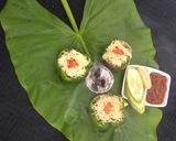 A picture of step 12 of Tandoori stuffed bell pepper.