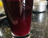 A picture of step 1 of Beetroot mojito.