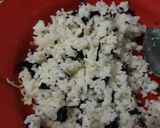 Foto langkah ke 1 dari resep Bola Nasi Keju Mozarella -Menu Bekal si Kecil.