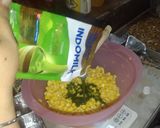 Foto langkah ke 3 dari resep Jasuke matcha panggang.