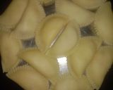 A picture of step 6 of Gujiya (Nariyalwali).