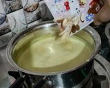 A picture of step 4 of Chickpea Sheera.