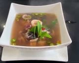 A picture of step 2 of Squids in Lemongrass Spicy Soup.