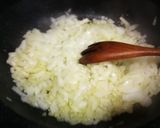 Foto del paso 5 de la receta: Pimientos rellenos con bacalao y arroz sobre salsa de tomate