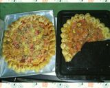 Foto langkah ke 25 dari resep Cheesy Bites Pizza | Pizza dgn pinggiran keju.