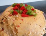Une image de l'étape 4 de Bowlcake poivrons chèvre.