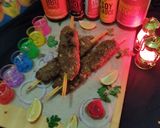 A picture of step 7 of Turkish adana kabab 😍🇹🇷.