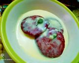 A picture of step 5 of Sweet rashbhari with custard milk.