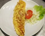 รูปขั้นตอนการทำที่ 5 ของ ไข่ม้วนแฮมไก่