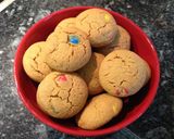 Foto del paso 5 de la receta: Cookies de mantequilla de cacahuete y M&Ms