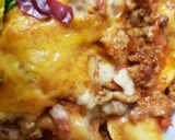 A picture of step 5 of My Cheesey Lasagne & Salad 💛.
