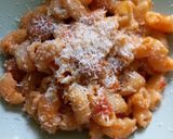 Pas rețetă Paste cu sos de roșii și parmezan! 5 fotografie