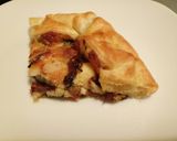 A picture of step 3 of Sun-dried tomato, scamorza and aubergine pie.