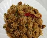 A picture of step 8 of Soya Chunks Pulao.