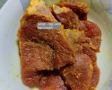 Gambar langkah 3 resipi Daging Bakar Sempoi.