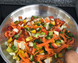 Foto del paso 1 de la receta: Tallarines al teriyaki