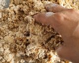 A picture of step 5 of Cinnamon Scones.