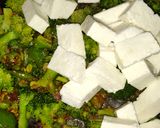 A picture of step 8 of Hara bhara Paneer 🥦🧅🥗 #cook123.