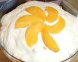 Foto del paso 4 de la receta Pastel de queso en amarillo, blanco y rosa