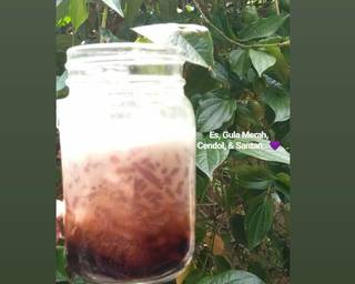Es Cendol Ubi Ungu - Step 4