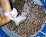 A picture of step 2 of Kofta Biryani.
