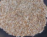A picture of step 2 of Broken Wheat Kheer with pumpkin seeds.