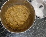 A picture of step 2 of Hare chane ki chutney.