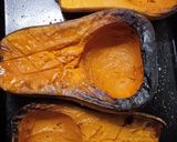 Foto del paso 2 de la receta: Calabaza con espinacas y queso