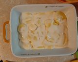 Foto del passaggio 2 della ricetta Parmigiana di patate e speck