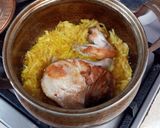 عکس مرحله 3 از دستور خورشت به آلو با مرغ