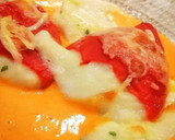 Foto del paso 5 de la receta: Piquillos rellenos de Brandada de Bacalao al gratén de Parmesano