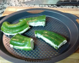 Foto del paso 1 de la receta: Pimientos rellenos de brandada de bacalao con crema de lentejas y patata cocida. Thermomix