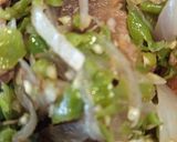 Foto langkah ke 4 dari resep Daging tumis cabe ijo.