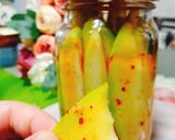 Hình bước làm 3 của món Xoài lắc mạnh tay :v